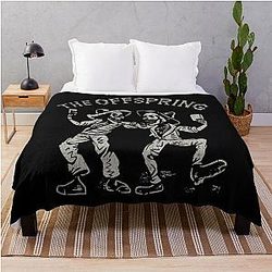 Music The Offspring Throw Blanket