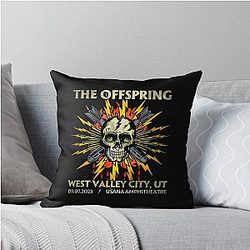 The Offspring Rockband Throw Pillow