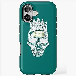 Skull Ixnay on The Offspring White Version iPhone Tough Case