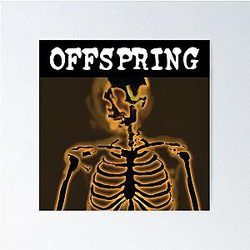 The Offspring Smash Skeleton Poster