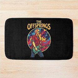 Retro Hiking The Offspring Trails Bath Mat