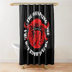 The Offspring Rock band Shower Curtain