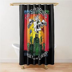 The Offspring Rock Shower Curtain