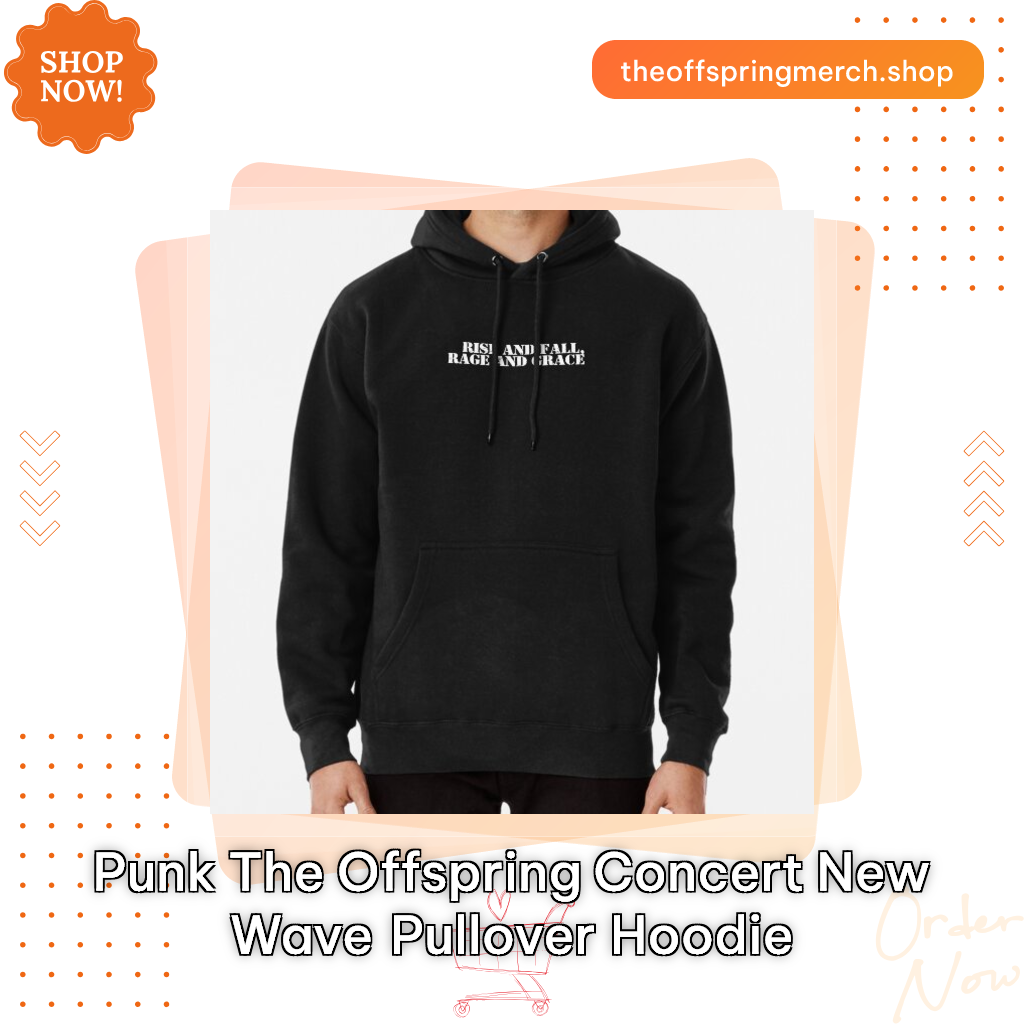 Punk The Offspring Concert New Wave Pullover Hoodie