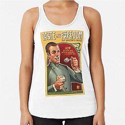 The Outer Worlds Taste Freedom Racerback Tank Top