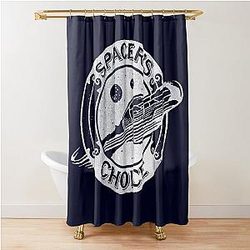 Outer Worlds Logo Shower Curtain