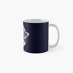 Spacer's Choice Distressed White Logo Classic Mug