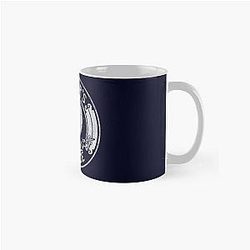 Spacer's Choice Distressed White Logo The Outer Worlds Logo Classic Mug