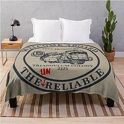Welcome Aboard The Outer Worlds Throw Blanket