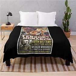 The Outer Worlds Terror on Monarch Throw Blanket