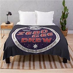 Zero Gee Brew The Outer Worlds Throw Blanket