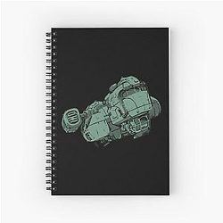 The Outer Worlds Spiral Notebook