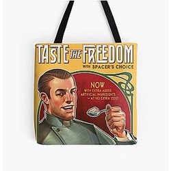 The Outer Worlds: Taste the Freedom Over Print Tote Bag
