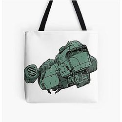 The Unreliable Space Ship The Outer Worlds All Over Print Tote Bag