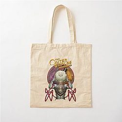 The Outer Worlds: Cosmic Frontier Gentleman Retro Sci-Fi Space Adventure Art Cotton Tote Bag