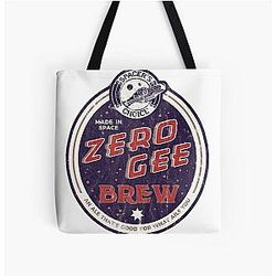 Zero Gees Brew The Outer Worlds All Over Print Tote Bag