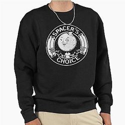 The Outer Worlds Spacer Distressed White Logo Essential Pullover Sweatshirt