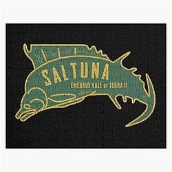 Retro Saltine Logo - The Outer Worlds Jigsaw Puzzle