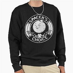 The Outer Worlds Distressed White Logo Pullover Sweatshirt