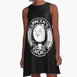 Spacer's Choice Logo The Outer Worlds Brand Logo T-Shirt A-Line Dress