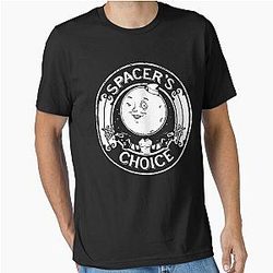 Spacers Choice Distressed White Logo The Outer Worlds Logo Essential T-Shirt