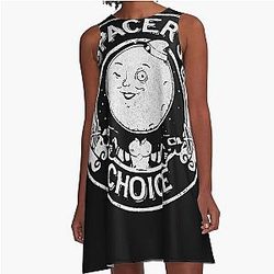 Spacer's Choice Distressed White The Outer Worlds A-Line Dress