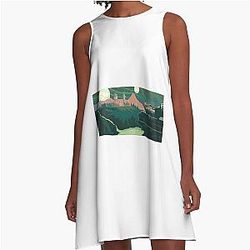 The Outer Worlds - Emerald Vale A-Line Dress