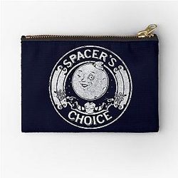 Spacer's Choice Distressed White Logo - The Outer Worlds Zipper Pouch