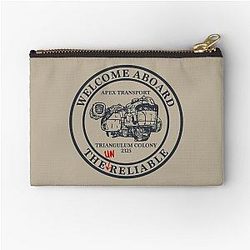 Welcome Aboard The Outer Worlds Zipper Pouch