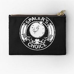 Spacers' choice Distressed White Logo The Outer Worlds Logo Essential T-Shirt Zipper Pouch