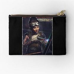 Parvati Joins the Space Party The Outer Worlds Zipper Pouch