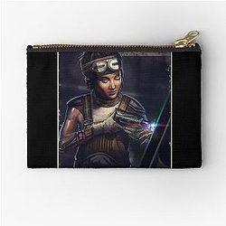 Parvati Joins the Space Party The Outer Worlds Zip Pouch