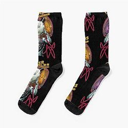 The Outer Worlds 2 - Cosmic Frontier Gentleman Retro Sci-Fi Space Adventure Art Socks