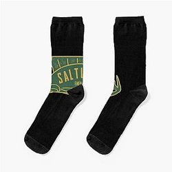 Retro Saltuna Logo - The Outer Worlds Socks