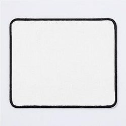 Spacer's Choice Distressed White Logo Essential Mouse Pad