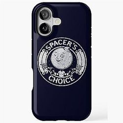Spacer's Choice Distressed White Logo - The Outer Worlds iPhone Tough Case