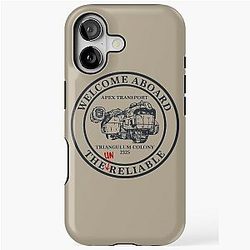Welcome Aboard The Outer Worlds iPhone Tough Case