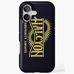 Halcyon Colony Logo The Outer Worlds Logo iPhone Case