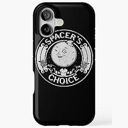 Spacers Choice Distressed White Logo The Outer Worlds iPhone Tough Case
