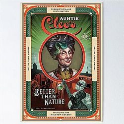 The Outer Worlds Auntie Cleo's Better Than Nature Poster