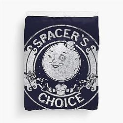 The Outer Worlds Distressed White Logo Duvet Cover