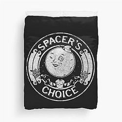 Spaceramp's Choice Distressed White Logo The Outer Worlds Logo 252 Duvet Cover