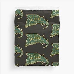 Saltuna Logo - The Outer Worlds Brand Duvet Cover