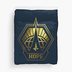 USS Hope - The Outer Worlds Duvet Cover