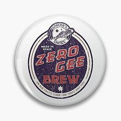 Zero Gee Brew The Outer Worlds Pin