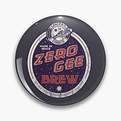 Zero Gee Brew The Outer Worlds Pin