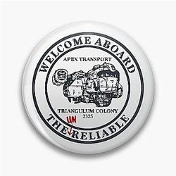 Welcome Aboard The Outer Worlds Pin