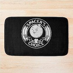 Spacer's Choice White Logo The Outer Worlds Distressed Bath Mat