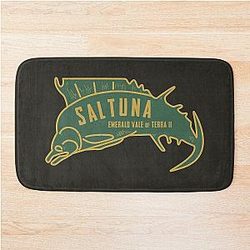 Saltuna Logo - The Outer Worlds Brand Logo Bath Mat