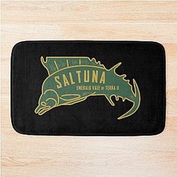 Retro Saltuna Logo - The Outer Worlds Bath Mat